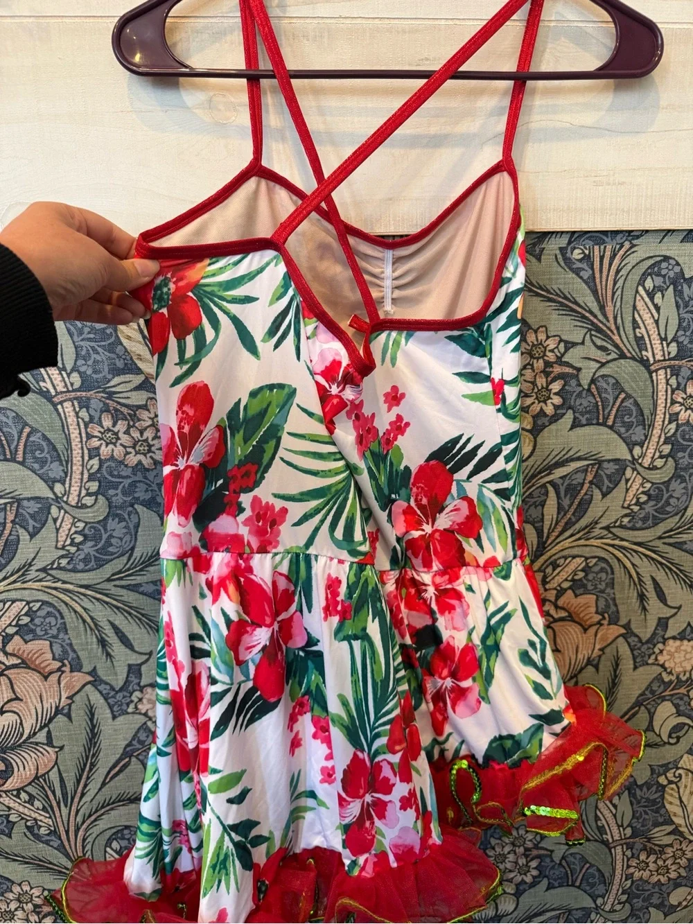 NEW! A Wish Come True Mele Kalikimaka dance costume Hawaiian